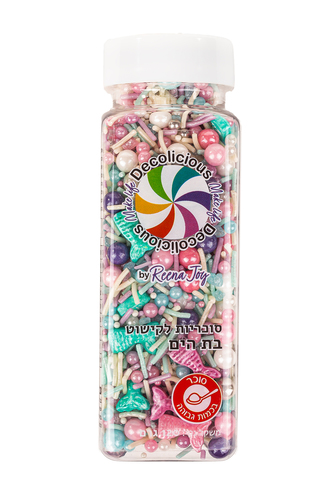 סוכריות קישוט מיקס בת הים 120 גרם Decolicious