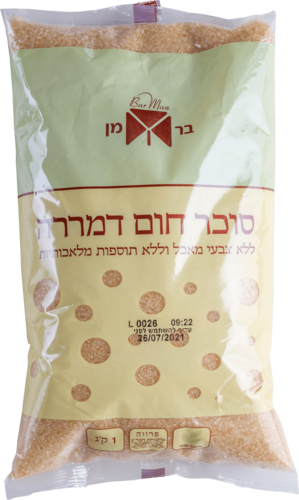 סוכר חום דמררה 1 ק״ג