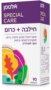 חילבה + כרום 90 כמוסות אלטמן Fenugreek + Chrome 90 caps Altman