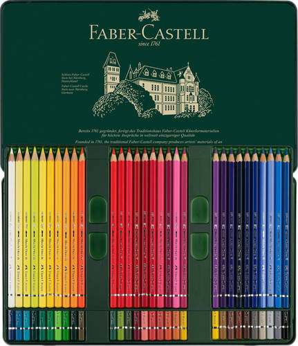 סט 60 עפרונות אקוורל צבעוניים faber castell durer