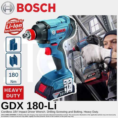 מברגה/מפתח רטיטה Bosch GDX 180