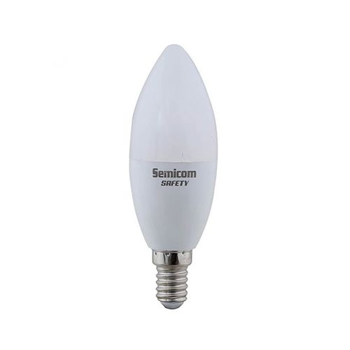 נורת נר 8W E14 SAFETY אור יום
