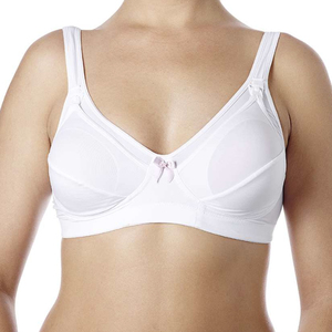 חזיית הנקה מיקרופייבר גמישה בלבן - מידה 85D