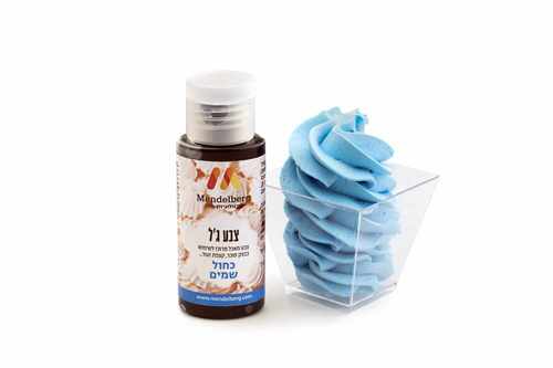 צבע ג'ל כחול שמים