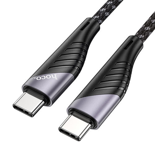 כבל טעינה וסינכרון נתונים  Hoco Cable Type-C to Type-C “U95 Freeway” PD 60W charging data sync 