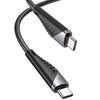 כבל טעינה וסינכרון נתונים  Hoco Cable Type-C to Type-C “U95 Freeway” PD 60W charging data sync 