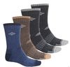 גרבי הליכה 4 זוגות MENS check crew מבית columbia (עודפי יבוא) מידה 41-45