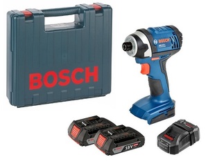 אמפקט GDR18V-LI סוללות 1.5AH תוצרת Bosch