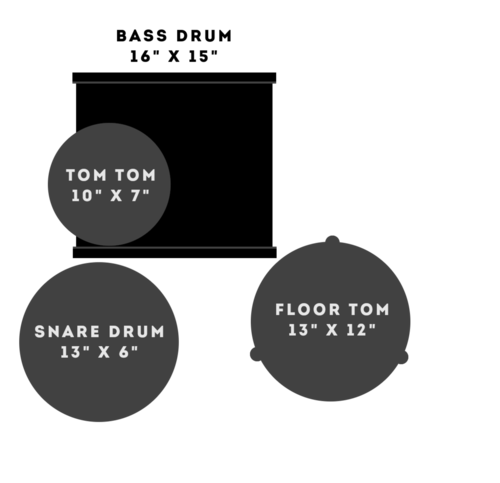 מערכת תופים 16