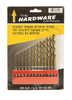 סט 13 י'ח מקדחי HSS טיטניום עם חיבור "1/4 לאימפקט HARDWARE