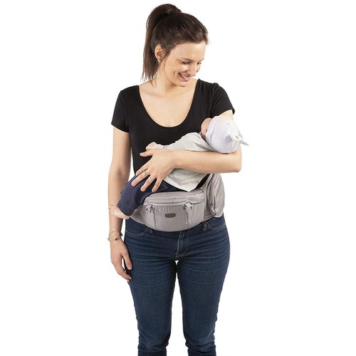 מנשא חזה לתינוק היפ סיט - Hip Seat Carrier שמנת - Hazelwood