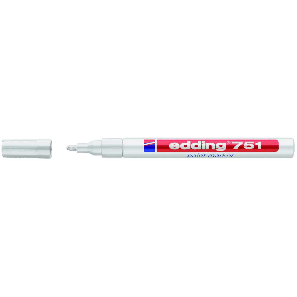 טוש פיינט פין 751 לבן EDDING