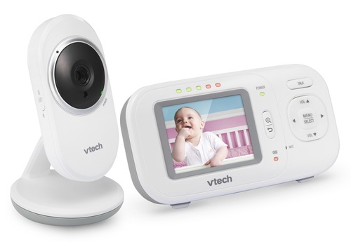 אינטרקום דיגיטאלי דו-כיווני לתינוק VM320 עם מצלמה וחישן טמפרטורה