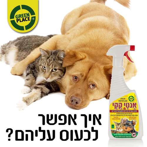 אנטי קקי כלבים וחתולים
