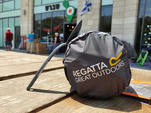 מזרן שטח ממקצועי REGATTA +שק ניפוח