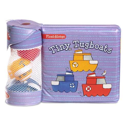 ספר אמבטיה עם צעצועי סירות MELISSA&DOUG