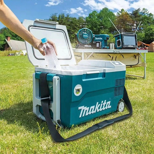 גוף צידנית ניידת מקרר/מחמם חשמלי/נטען MAKITA DCW180Z 18V/220V