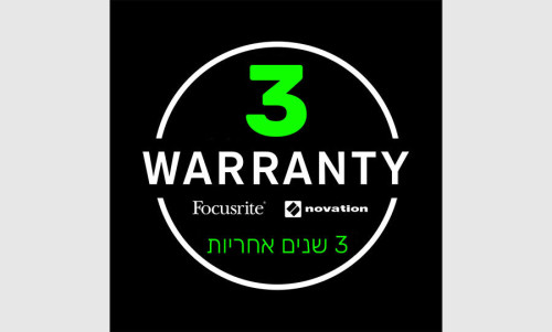 כרטיס קול מקצועי - Focusrite Scarlett Solo G3