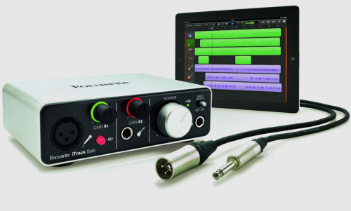כרטיס קול לiTrack Solo - iPad