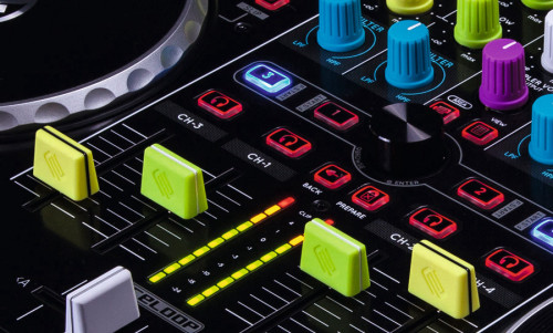 Fader CAP SET - כיסויים לפיידרים - צהוב