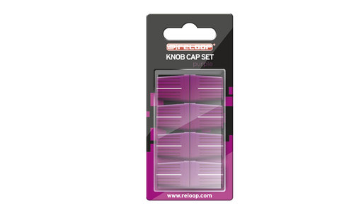 KNOB CAP SET - כיסויים לכפתורים סיבוביים - סגול