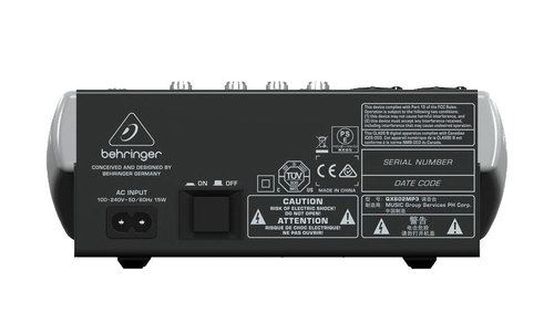 מיקסר ברינגר - Behringer QX602MP3