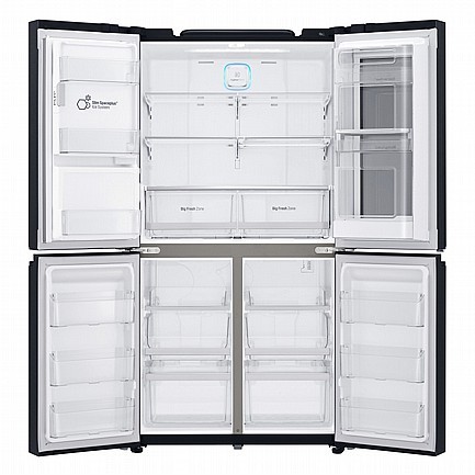 מקרר מקפיא תחתון LG GRX920INS