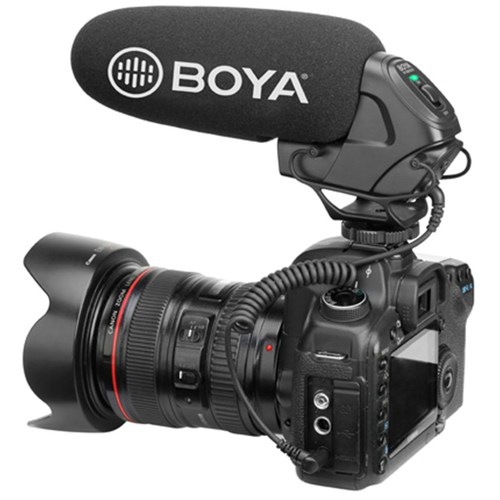 מיקרופון לוידאו Boya Bm3030 Supercardioid Shotgun Mic
