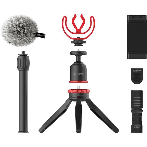 קיט מיקרופון לוידאו Boya VG330 smartphone kit video