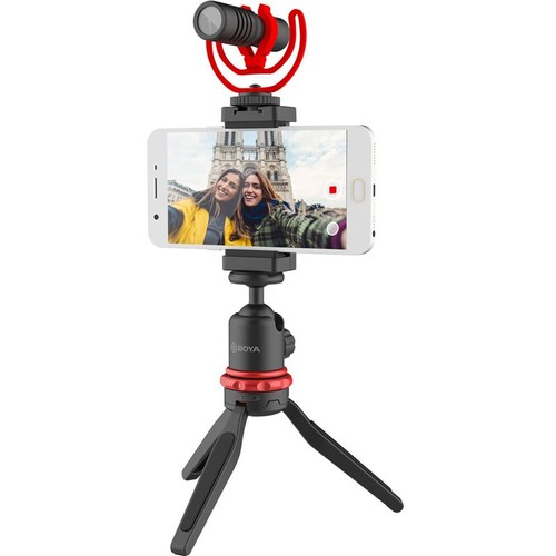 קיט מיקרופון לוידאו Boya VG330 smartphone kit video