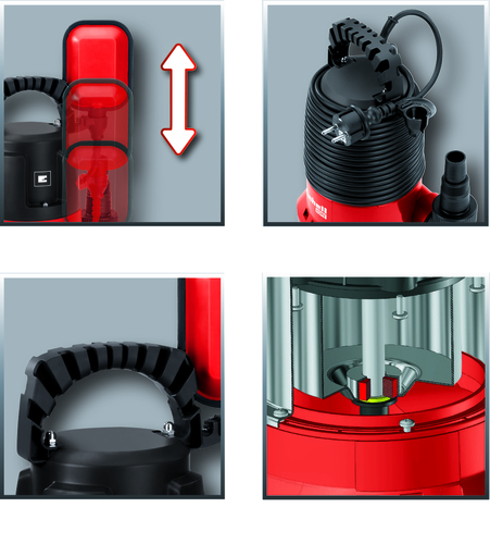 משאבת מים דלוחים GH-DP 3730  Einhell