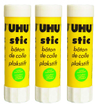 UHU דבק סטיק 3 יחידות