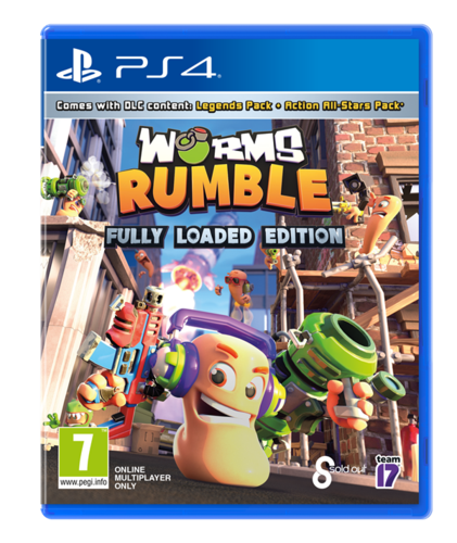 PS4 - Worms Rumble Fully Loaded Edition