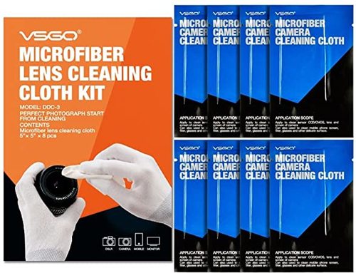 ערכת ניקוי לח לעדשות VSGO 