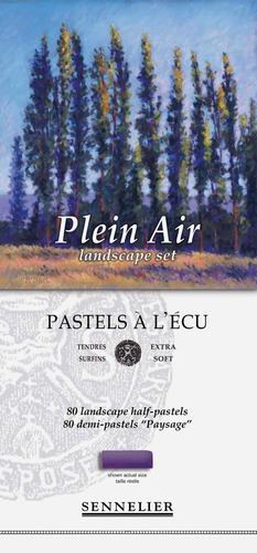 סט חצאי-פסטל יבש 80 גווני-נוף | Plein Air