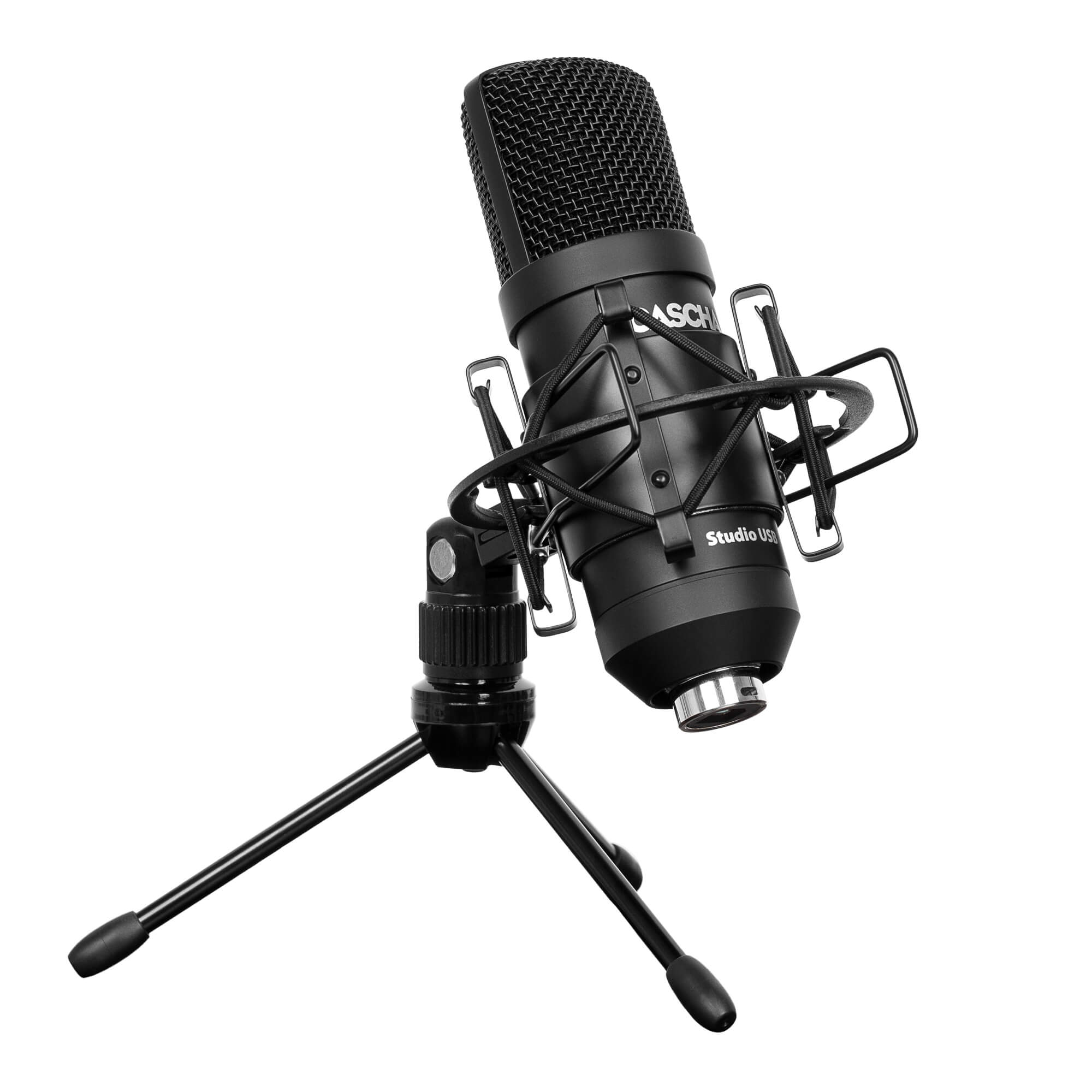 מיק קונדנסר אולפני עם חיבור USB כולל כבל CASCHA HH5050U מומלץ לפוסקאסט