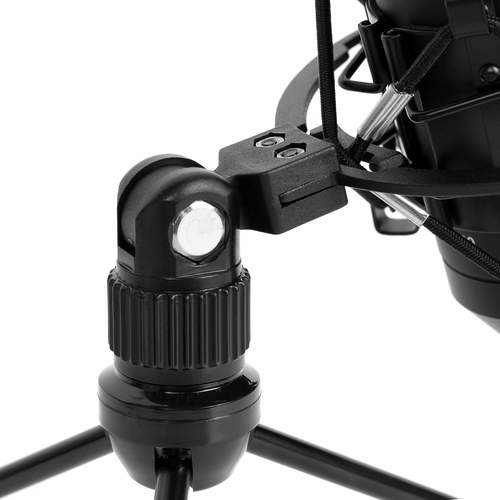 מיק קונדנסר אולפני עם חיבור USB כולל כבל CASCHA HH5050U מומלץ לפוסקאסט