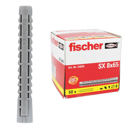 מיתד ניילון SX8L ללא שפתיים וארוך במיוחד 50 יחידות