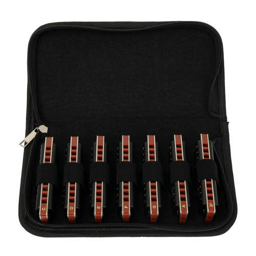 סט 7 מפוחיות CASCHA PROFESSIONAL BLUES HH2224