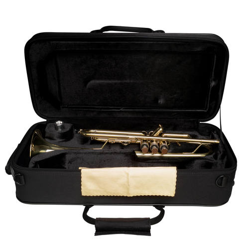 חצוצרה עם ספר לימוד + CD+ תיק CASCHA EH3820