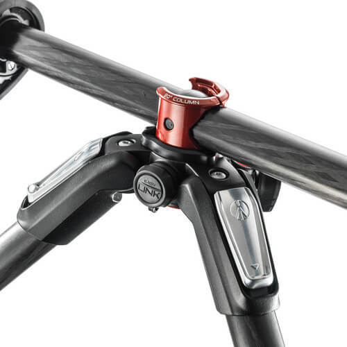 חצובת סיבי פחמן 4 שלבים Manfrotto