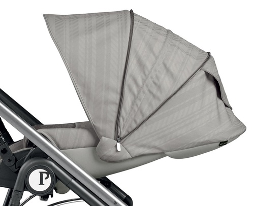 עגלת תינוק ולוצ'ה Veloce מנגנון נסיעה סופר חלק וסל שכיבה מרווח ומאוורר - צבע Eclipse