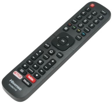 שלט מקורי לטלוויזיה חכמה הייסנס Hisense SMART TV דגם : EN2BB27HB 