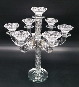 פמוטים 5 קנים קריסטל