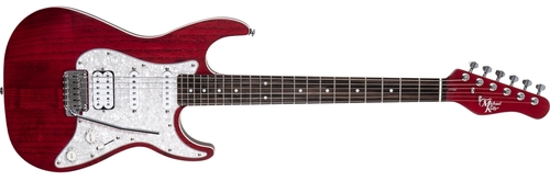 גיטרה חשמלית Michael Kelly 63OP HSS Trans Red