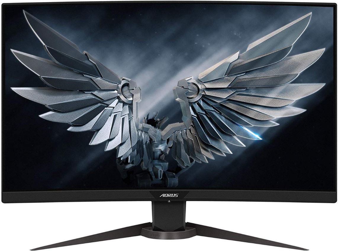 מסך גיימינג קעור Gigabyte Aorus CV27F 27" FHD 165Hz 1ms