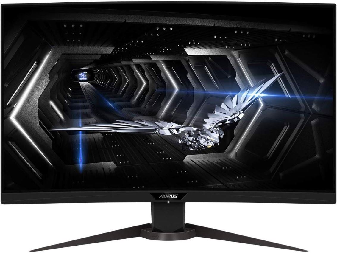 מסך גיימינג קעור Gigabyte Aorus CV27Q 27" QHD 165Hz 1ms