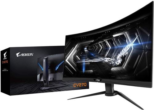 מסך גיימינג קעור Gigabyte Aorus CV27Q 27