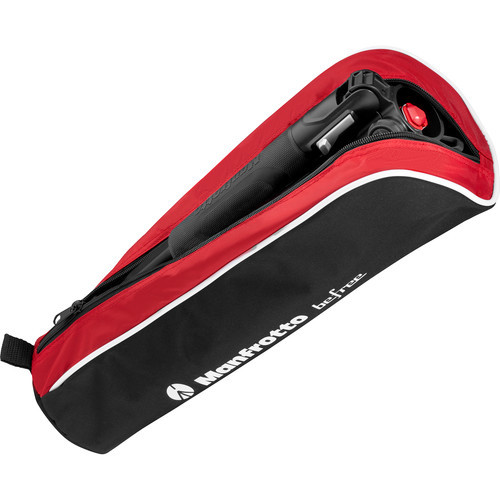 חצובת טיולים אלומיניום עם ראש Manfrotto