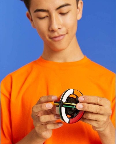 Orbit - משחק מחשבה מאתגר בצורת כדור עם חישוקים צבעוניים 360 מעלות 